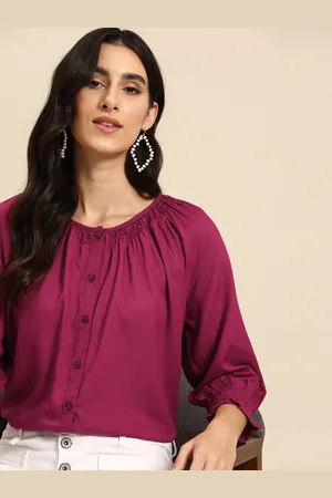 all about you Puff Sleeve Shirt Style Top