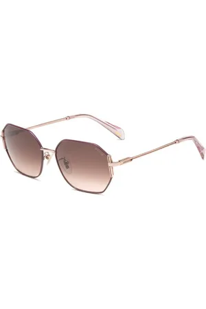 Police Women Rectangle UV Protected Lens Sunglasses