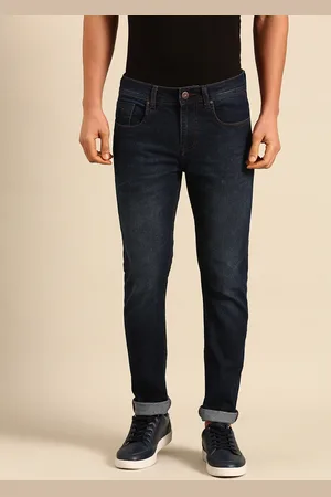 Being Human Men Slim Fit Light Fade Stretchable Mid-Rise Jeans