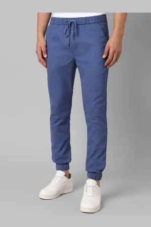 PEOPLE Men Cotton Slim Fit Joggers