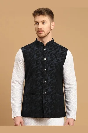 ESSAS club Self Design Nehru Jacket