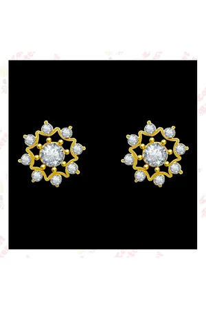 Comet Busters Contemporary Stone Studs Non Piercing Ear Stickers