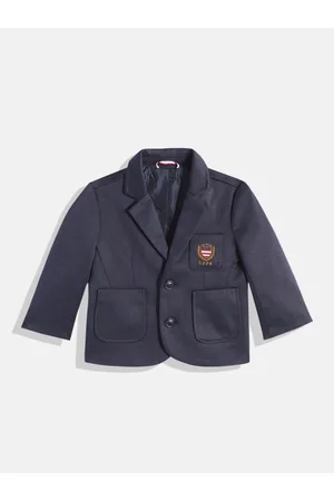 Ralph Lauren Boys Solid Regular Fit Single-Breasted Casual Blazer