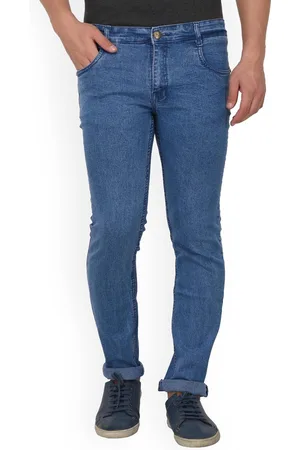 Studio Nexx Men Relaxed Fit Mid Rise Light Fade Stretchable Jeans