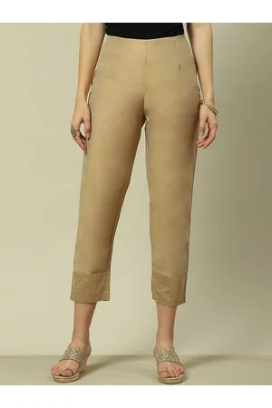 Rangriti Women Straight Fit Trousers