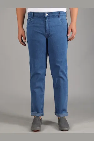 Studio Nexx Men Relaxed Fit Clean Look Stretchable Jeans