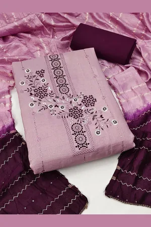 Kalini Embroidered Unstitched Dress Material