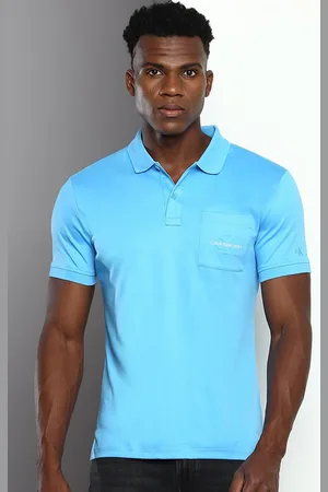 Calvin Klein Polo Collar Short Sleeves Slim Fit Pure Cotton T-shirt