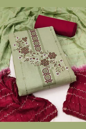 Kalini Embroidered Unstitched Dress Material