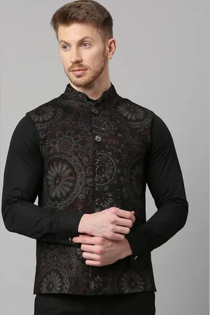 ESSAS club Ethnic Motifs Printed Nehru Jacket