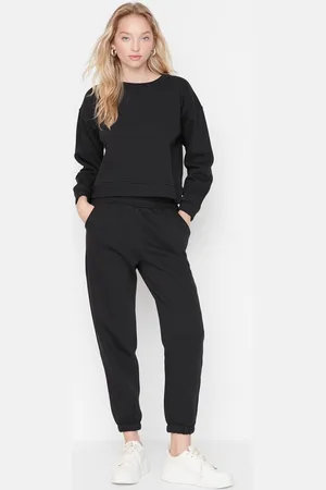 Trendyol Round Neck Mid-Rise Tracksuit