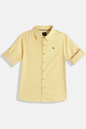 Allen Solly Boys Sports Fit Pure Cotton Casual Shirt