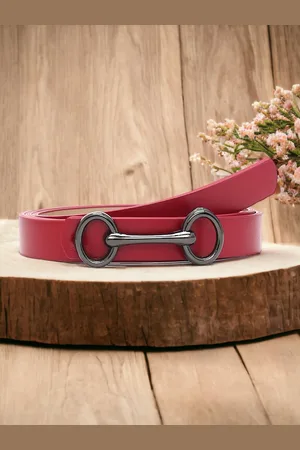 CRUSSET Women Slim Casual Belt