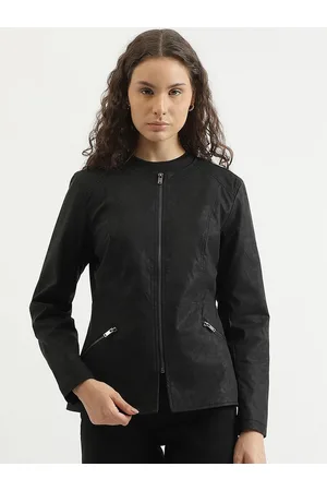 Benetton Collarless Tailored Jacket
