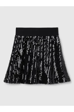 Benetton Girls Embellished Flared Skirt
