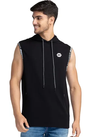 Being Human Slim Fit Hooded Casual Shirt