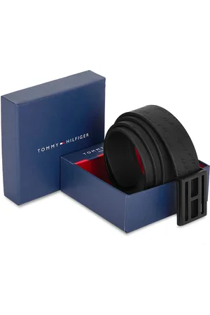 Tommy Hilfiger Men Textured Leather Belt