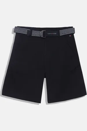 Tommy Hilfiger Boys Mid-Rise Cotton Shorts