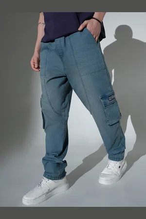 Hubberholme Men Relaxed Mid-Rise Fit Low Distress Stretchable Jeans