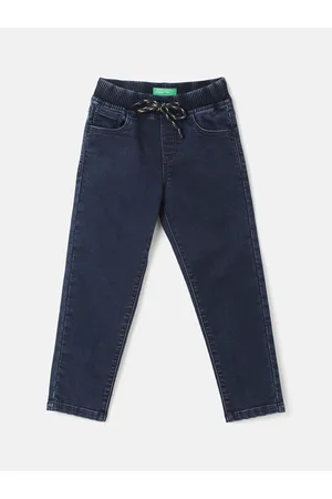 Benetton Boys Clean Look Mid-Rise Jeans