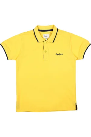 Pepe Jeans Boys Polo Collar Cotton T-Shirt