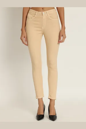 AngelFab Women Jean Skinny Fit High-Rise Stretchable Cotton Jeans