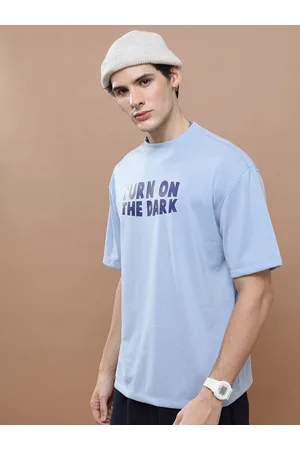 Highlander Unisex Typography Printed Drop Shoulder Oversized T-Shirt