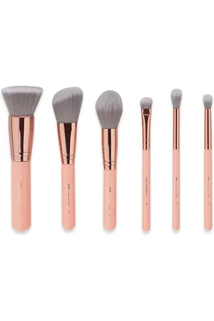 bh cosmetics Set of 6 Petite Chic Mini Makeup Brush - Pink
