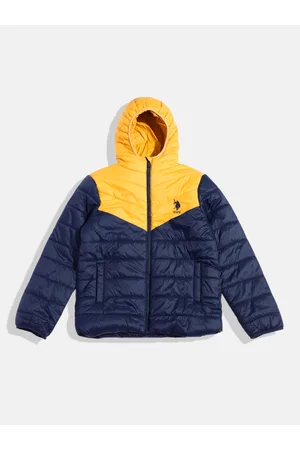 Ralph Lauren Boys Colourblocked Hooded Puffer Jacket