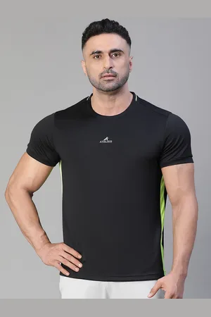 ATHLISIS Slim Fit Dri-FIT Training Or Gym T-shirt