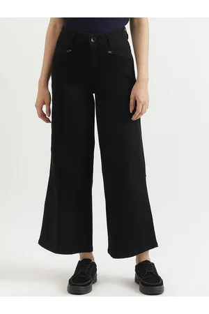 Benetton Women High-Rise Trousers