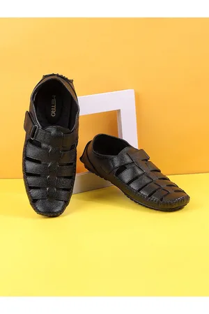 Metro Mens Leather Tan Sandals (Size (9 UK (43 EU)) : Amazon.in: Fashion-sgquangbinhtourist.com.vn