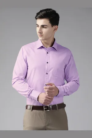 Blackberrys Pure Cotton Slim Fit Opaque Formal Shirt