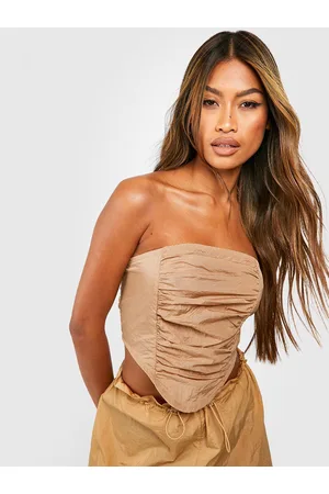 Boohoo Off-Shoulder Crop Top