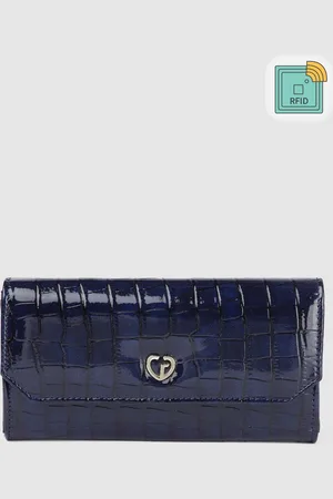 Caprese Women Textured Envelope Wallet