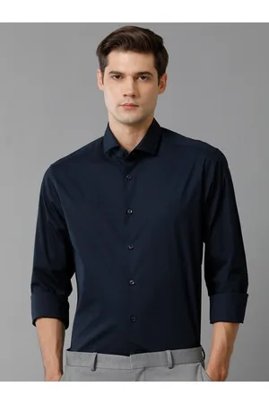 Aldeno Comfort Fit Spread Collar Opaque Formal Shirt