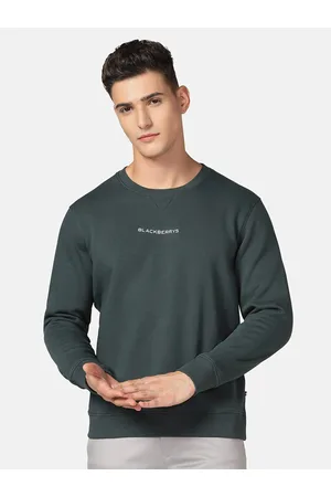 Blackberrys Round Neck Cotton Sweatshirt