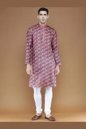 Sanwara Ethnic Motif Printed Regular Kurta with Pyjamas