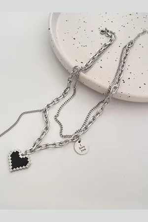 Krelin Silver-Plated Layered Chain