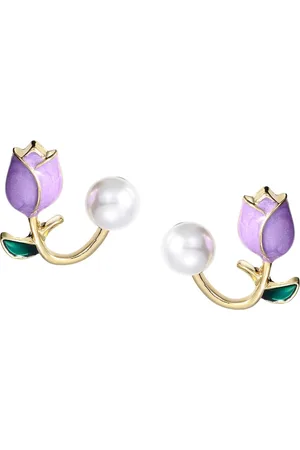 FIMBUL Gold Plated Studs Earrings