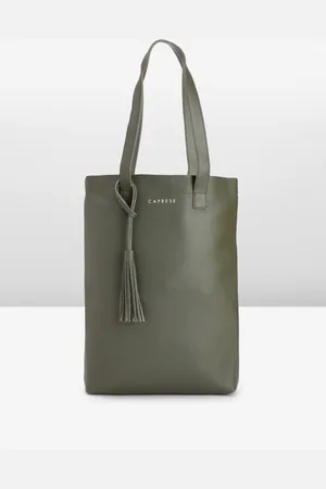 Caprese Solid Structured Tote Bag