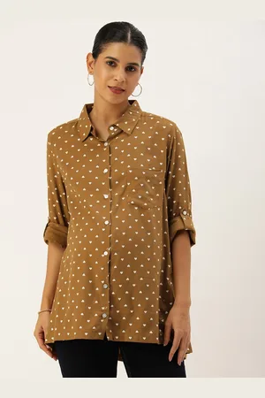 Blush Women Relaxed Opaque Printed Maternity Shirt