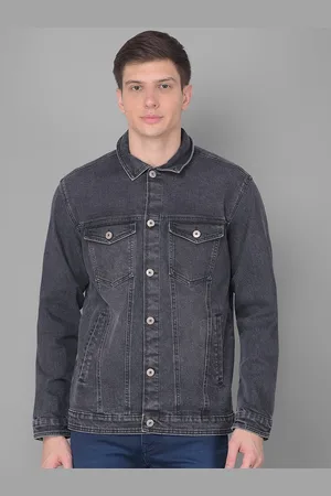 Canary London Washed Spread Collar Denim Jacket