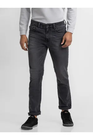 SPYKAR Men Comfort Straight Fit Light Fade Stretchable Jeans