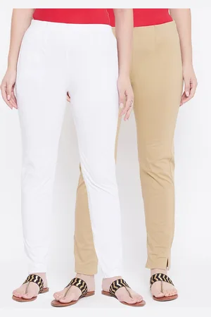Castle Women Multicoloured Regular Fit Solid Regular Trousers