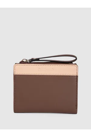 Fastrack Women Solid PU Two Fold Wallet With Minimal Colourblocked Detail