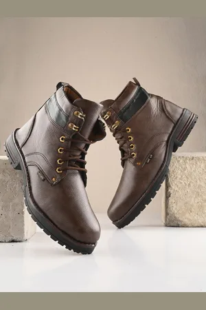 WOAKERS Men Mid Top Regular Boots