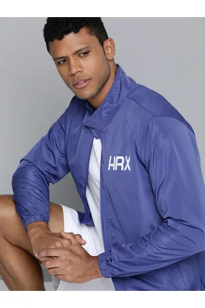 Buy HRX By Hrithik Roshan Women Teal Blue Rapid Dry Back Print Football  Jacket - Jackets for Women 18195226 | Myntra