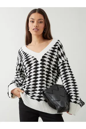 Dorothy Perkins Petite Argyle Pullover