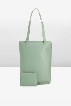 Caprese Solid Structured Tote Bag